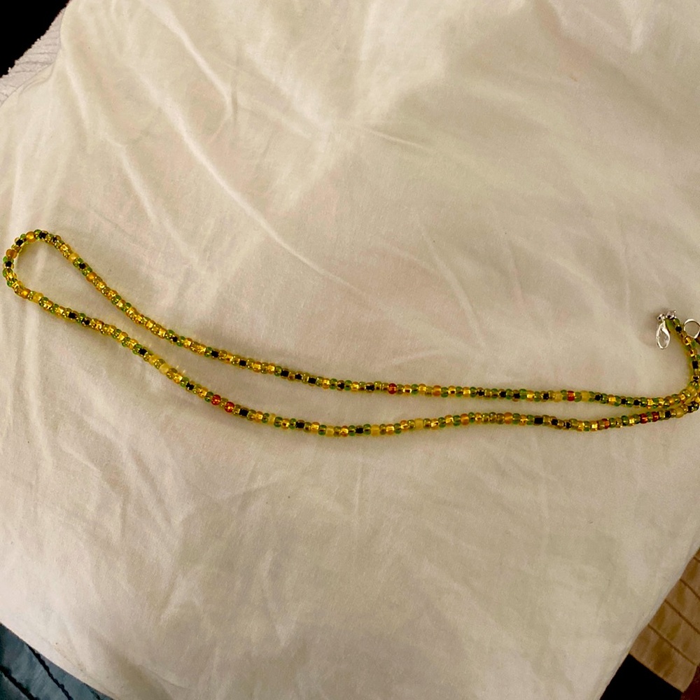 Mask beaded lanyard